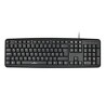 TECLADO ESTANDAR ALAMBRICO USB PERFECT CHOICE NEGRO