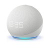 Asistente Amazon Alexa ECHO DOT 5ta Gen con reloj Blanca