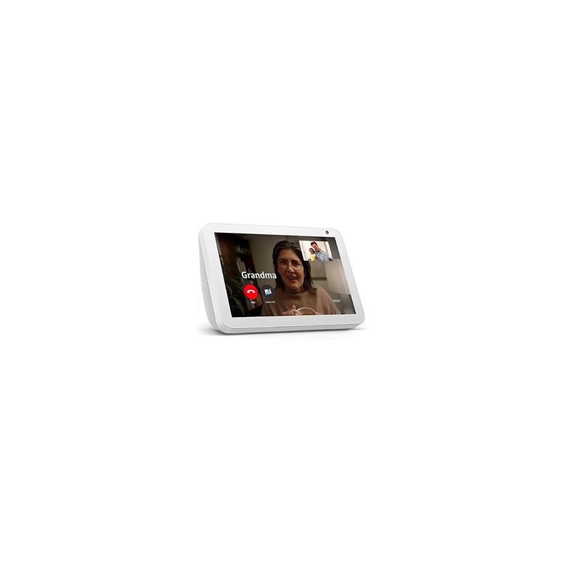 ASISTENTE AMAZON ALEXA SHOW PANTALLA 8 PULGADAS BLANCA