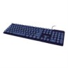 TECLADO ALMBRICO ROUND USB PERFECT CHOICE AZUL