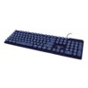 TECLADO ALMBRICO ROUND USB PERFECT CHOICE AZUL