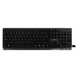 TECLADO INALAMBRICO ACTECK INSPIRE T1210 2.4 GHZ USB NEGRO AC-931649