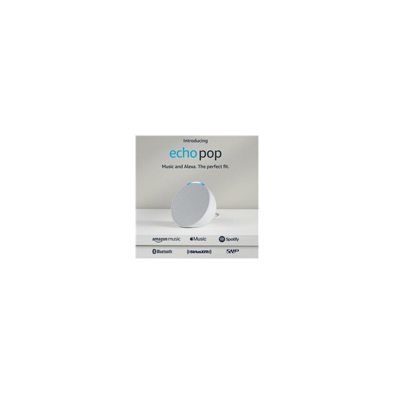 Asistente Amazon Alexa ECHO POP Blanca