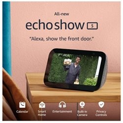 Asistente Amazon ALEXA SHOW 5 pantalla 5.5 pulgadas Negra