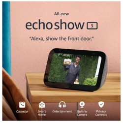 Asistente Amazon ALEXA SHOW 5 pantalla 5.5 pulgadas Negra
