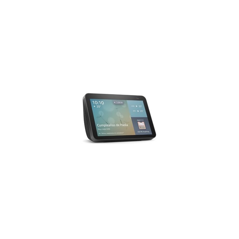 ASISTENTE AMAZON ECHO SHOW PANTALLA 8 PULGADAS CARBON