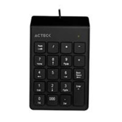 TECLADO NUMERICO ACTECK INSPIRE TN220 / 19 TECLAS/ COLOR NEGRO/ AC-932622