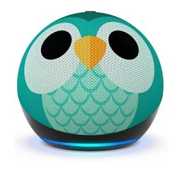 Asistente Amazon Alexa ECHO DOT 5ta Gen Kids Buho
