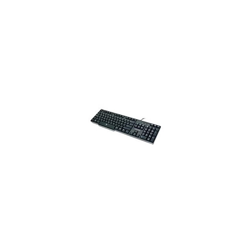TECLADO ALAMBRICO RESISTENTE A DERRAMES USB PERFECT CHOICE NEGRO