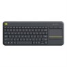 TECLADO LOGITECH K400 PLUS INALAMBRICO CON TOUCH PAD MINI USB UNIFYING PC/ANDROID/CHROME