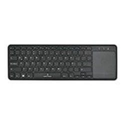 TECLADO INALAMBRICO CON TOUCH PAD PERFECT CHOICE NEGRO