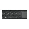 TECLADO INALAMBRICO CON TOUCH PAD PERFECT CHOICE NEGRO