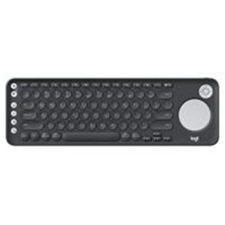 TECLADO LOGITECH K600 ESCRITURA Y NAVEGACIÓN PARA SMART TV COLOR GRAFITO INALAMBRICO CON TOUCHPAD Y MANDO DE DIRECCION INTEGRADO
