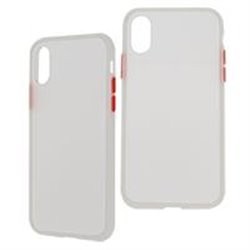 FUNDA GHIA HUMO SEMITRANSPARENTE CON MICA PARA IPHONE XS MAX