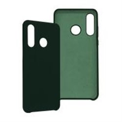 FUNDA GHIA DE SILICON COLOR VERDE CON MICA PARA HUAWEI P30 LITE