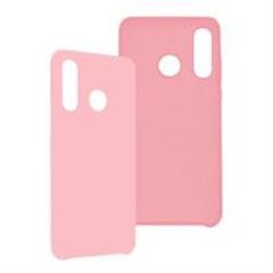 FUNDA GHIA DE SILICON COLOR ROSA CON MICA PARA HUAWEI P30 LITE