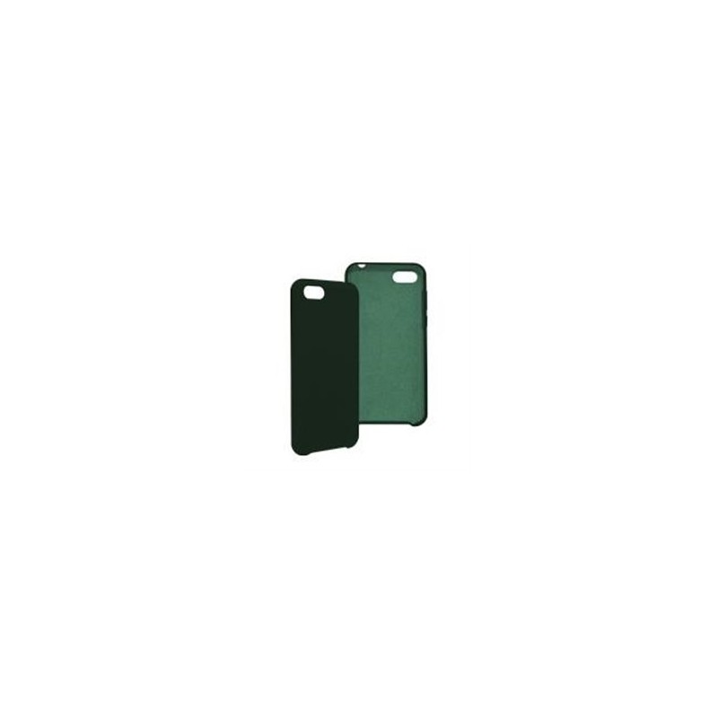FUNDA GHIA DE SILICON COLOR VERDE CON MICA PARA HUAWEI Y5
