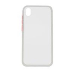 FUNDA GHIA HUMO SEMITRANSPARENTE CON MICA PARA HUAWEI Y5