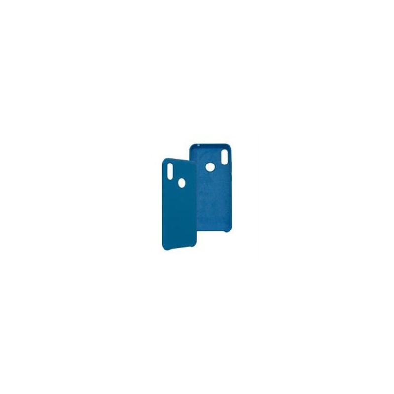 FUNDA GHIA DE SILICON COLOR AZUL CON MICA PARA HUAWEI Y6 2019