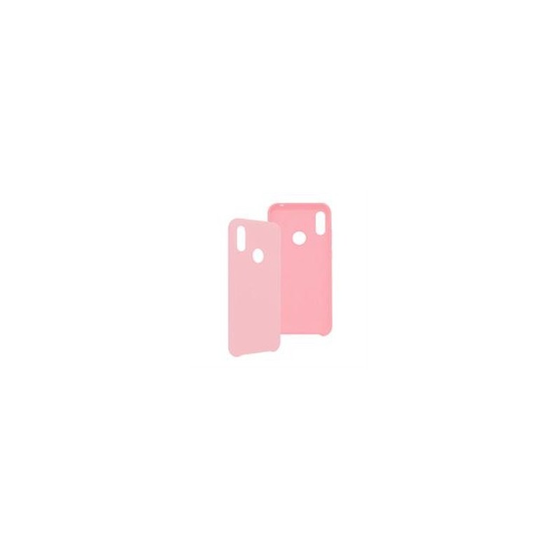 FUNDA GHIA DE SILICON COLOR ROSA CON MICA PARA HUAWEI Y6S