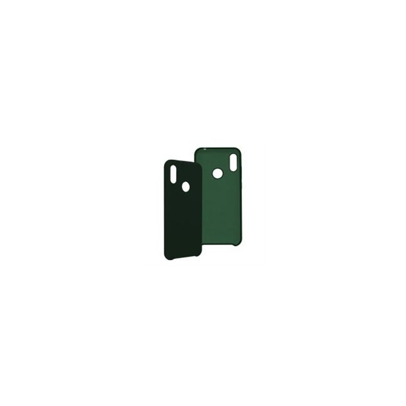 FUNDA GHIA DE SILICON COLOR VERDE CON MICA PARA HUAWEI Y6S
