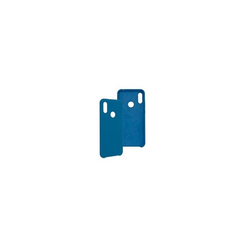 FUNDA GHIA DE SILICON COLOR AZUL CON MICA PARA HUAWEI Y6S