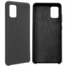 FUNDA GHIA DE SILICON COLOR NEGRO CON MICA PARA SAMSUNG A51S
