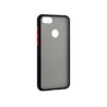 FUNDA GHIA HUMO SEMITRANSPARENTE/ BORDE NEGRO PARA MOTOROLA E6 PLAY