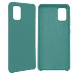 FUNDA GHIA DE SILICON COLOR VERDE CON MICA PARA SAMSUNG A51S