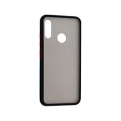 FUNDA GHIA HUMO SEMITRANSPARENTE/ BORDE NEGRO PARA MOTOROLA E6 PLUS