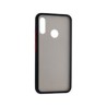 FUNDA GHIA HUMO SEMITRANSPARENTE/ BORDE NEGRO PARA MOTOROLA E6 PLUS