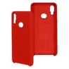 FUNDA GHIA DE SILICON COLOR ROJO CON MICA PARA SAMSUNG A10S